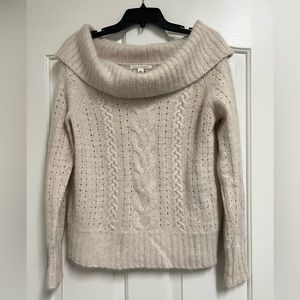 soft cowl neck sweater